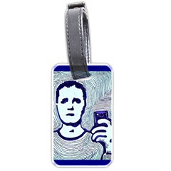 Snapshot Blue Luggage Tag (one Side) by JacklyneMae