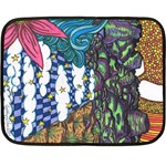 Out of this World Mini Fleece Blanket (Two Sided) 35 x27  Blanket Front