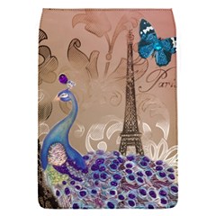 Modern Butterfly  Floral Paris Eiffel Tower Decor Removable Flap Cover (small) by chicelegantboutique