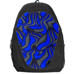 Foolish Movements Blue Backpack Bag by ImpressiveMoments