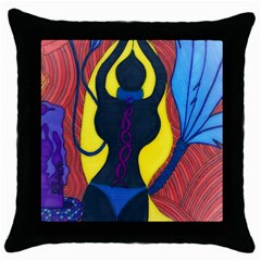 Bound Black Throw Pillow Case by JacklyneMaeDesignsMarketingproducts