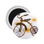 Tree Cycle 2.25  Button Magnet Front