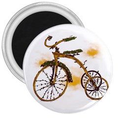 Tree Cycle 3  Button Magnet by Contest1753604