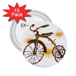 Tree Cycle 2.25  Button (10 pack) Front