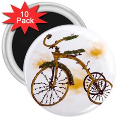 Tree Cycle 3  Button Magnet (10 Pack) by Contest1753604