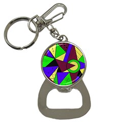 Modern Bottle Opener Key Chain by Siebenhuehner