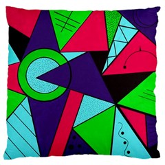 Modern Art Large Cushion Case (two Sided)  by Siebenhuehner