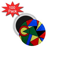 Modern Art 1 75  Button Magnet (100 Pack) by Siebenhuehner