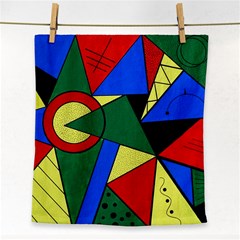 Modern Art Face Towel by Siebenhuehner