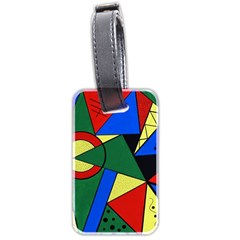 Modern Art Luggage Tag (two Sides) by Siebenhuehner