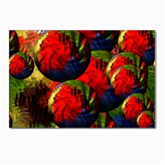 Balls Postcard 4 x 6  (10 Pack) by Siebenhuehner