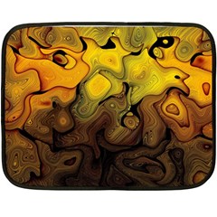 Modern Art Mini Fleece Blanket (two Sided) by Siebenhuehner