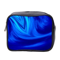 Wave Mini Travel Toiletry Bag (two Sides) by Siebenhuehner