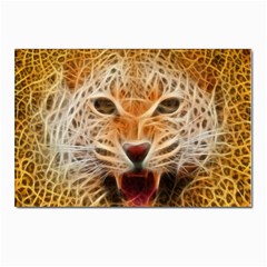 Jaguar Electricfied Postcards 5  X 7  (10 Pack) by masquerades