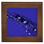 Waterdrops Framed Ceramic Tile Front