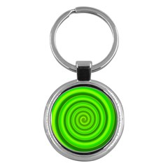 Modern Art Key Chain (round) by Siebenhuehner