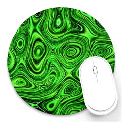 Modern Art 8  Mouse Pad (round) by Siebenhuehner