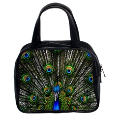 Peacock Classic Handbag (two Sides) by Siebenhuehner