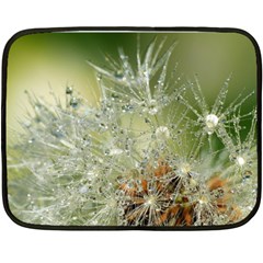 Dandelion Mini Fleece Blanket (two Sided) by Siebenhuehner