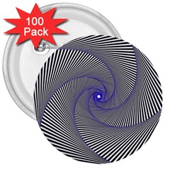 Hypnotisiert 3  Button (100 Pack) by Siebenhuehner