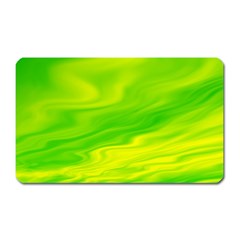 Green Magnet (rectangular) by Siebenhuehner