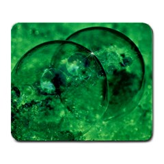 Green Bubbles Large Mouse Pad (rectangle) by Siebenhuehner