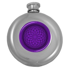 Spirograph Hip Flask (round) by Siebenhuehner