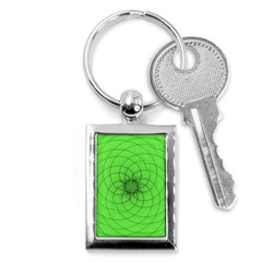 Spirograph Key Chain (rectangle) by Siebenhuehner