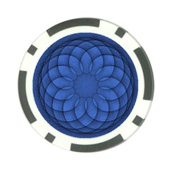 Spirograph Poker Chip by Siebenhuehner