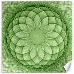 Spirograph Canvas 12  X 12  (unframed) by Siebenhuehner