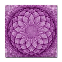 Spirograph Ceramic Tile by Siebenhuehner