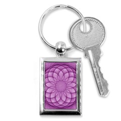 Spirograph Key Chain (rectangle) by Siebenhuehner