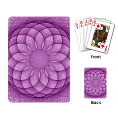 Spirograph Playing Cards Single Design by Siebenhuehner