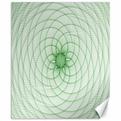 Spirograph Canvas 8  X 10  (unframed) by Siebenhuehner