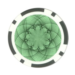 Spirograph Poker Chip by Siebenhuehner