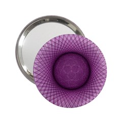 Spirograph Handbag Mirror (2 25 ) by Siebenhuehner