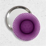 Spirograph Handbag Mirror (2.25 ) Front