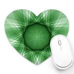 Spirograph Mouse Pad (Heart) Front