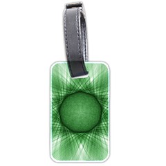 Spirograph Luggage Tag (two Sides) by Siebenhuehner