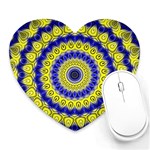 Mandala Mouse Pad (Heart) Front