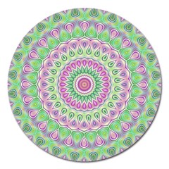 Mandala Magnet 5  (round) by Siebenhuehner