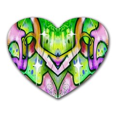 Graffity Mouse Pad (heart) by Siebenhuehner