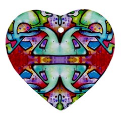 Graffity Heart Ornament by Siebenhuehner