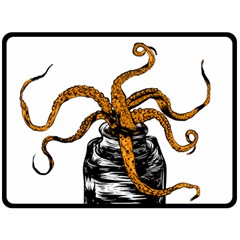 Octopus Ink Fleece Blanket (extra Large) by Contest1753604