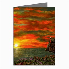 Alyssa s Sunset By Ave Hurley Artrevu - Greeting Cards (pkg Of 8) by ArtRave2