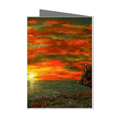 Alyssa s Sunset By Ave Hurley Artrevu - Mini Greeting Cards (pkg Of 8) by ArtRave2