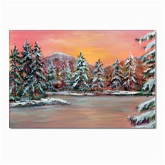  jane s Winter Sunset   By Ave Hurley Of Artrevu   Postcard 4 x 6  (pkg Of 10) by ArtRave2