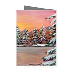  jane s Winter Sunset   By Ave Hurley Of Artrevu   Mini Greeting Cards (pkg Of 8) by ArtRave2