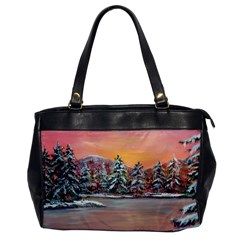  jane s Winter Sunset   By Ave Hurley Of Artrevu   Oversize Office Handbag by ArtRave2