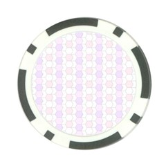 Allover Graphic Soft Pink Poker Chip by ImpressiveMoments